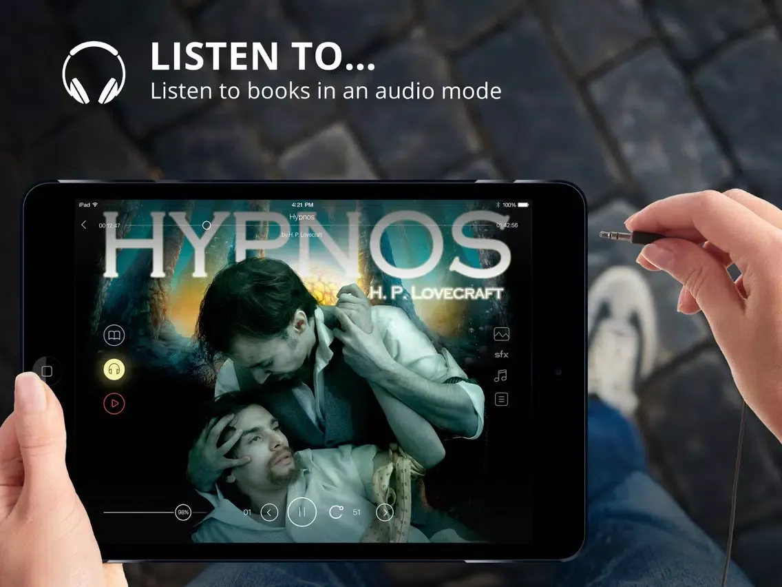 Capturas de tela do CINE-BOOKS - Read Listen Watch iPad 