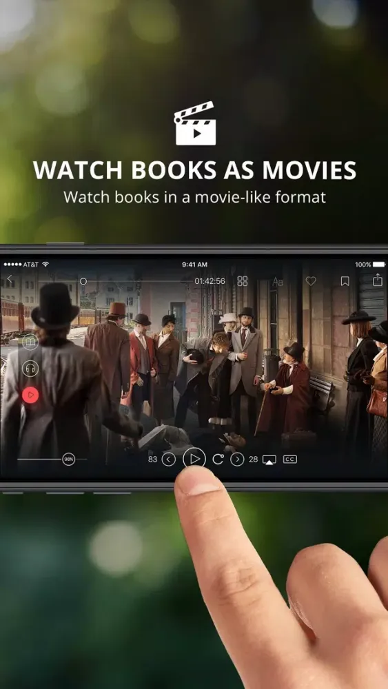 Capturas de tela do CINE-BOOKS - Read Listen Watch