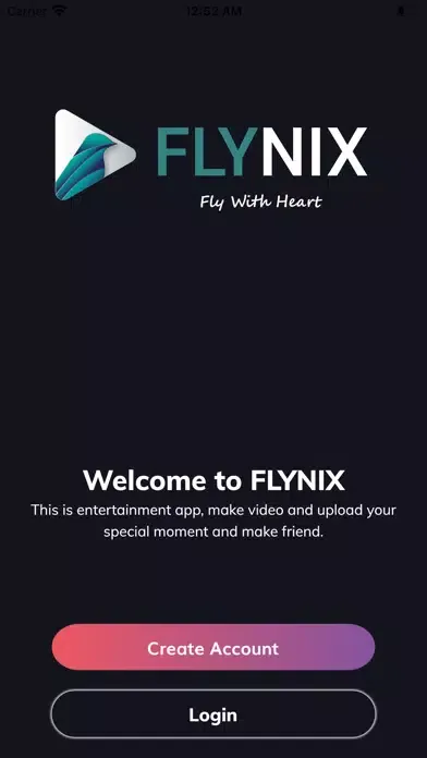 Capturas de tela do Flynix