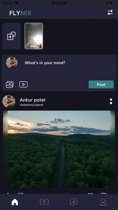 Capturas de tela do Flynix