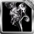 Black Smoke Live Wallpaper