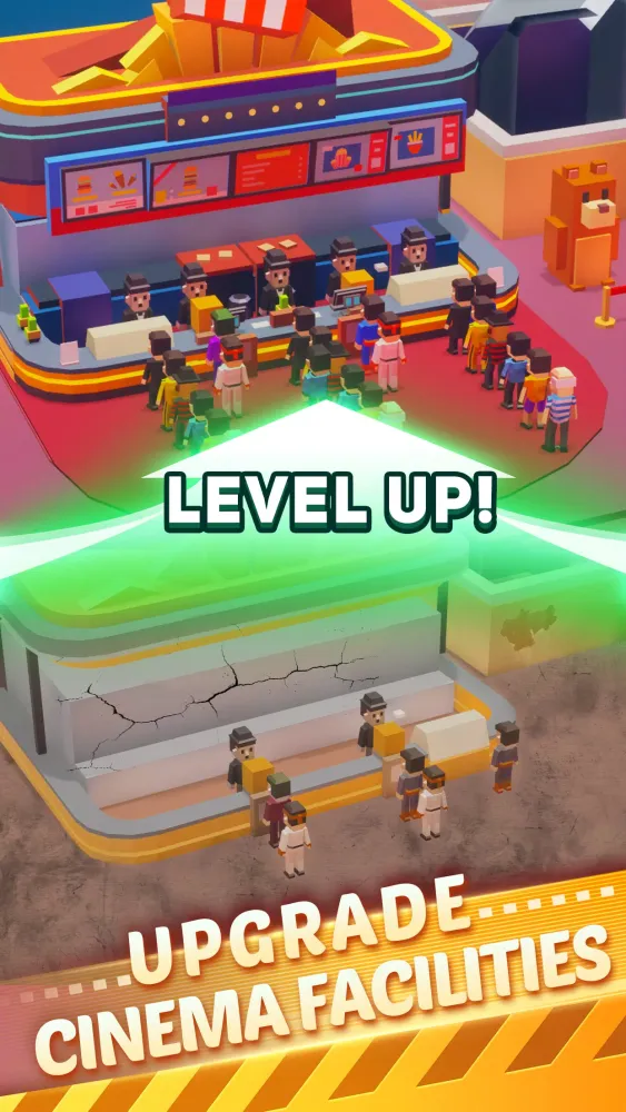 Capturas de pantalla de Idle Cinema Tycoon: Idle Games