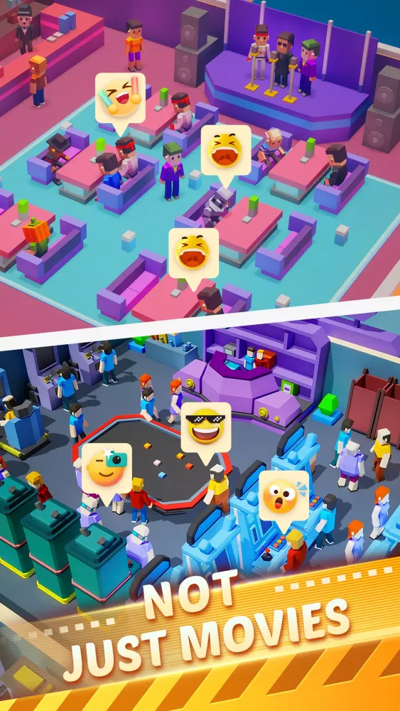Capturas de pantalla de Idle Cinema Tycoon: Idle Games