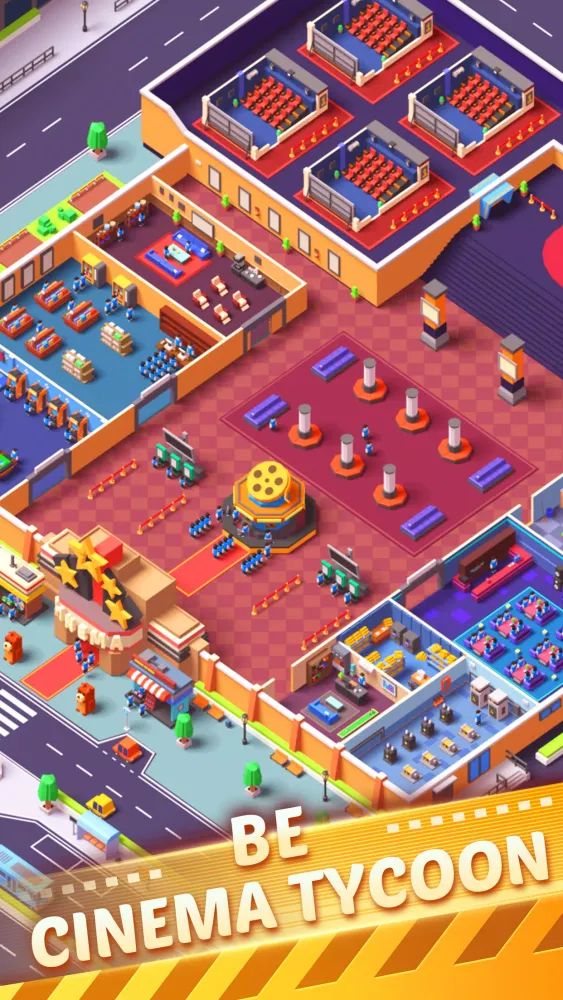 Capturas de pantalla de Idle Cinema Tycoon: Idle Games