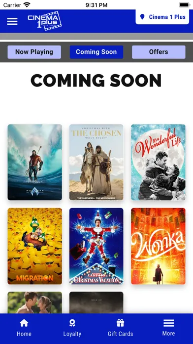 Captures d'écran de Cinema 1 Plus