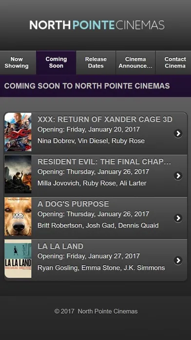 North Pointe Cinemas Ekran Görüntüleri