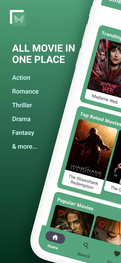 Screenshot di Cinemaite Movie Details
