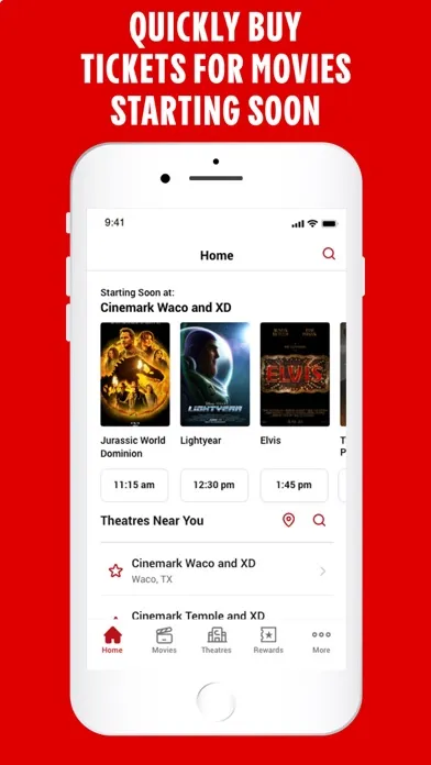 Cinemark Theatres Screenshots