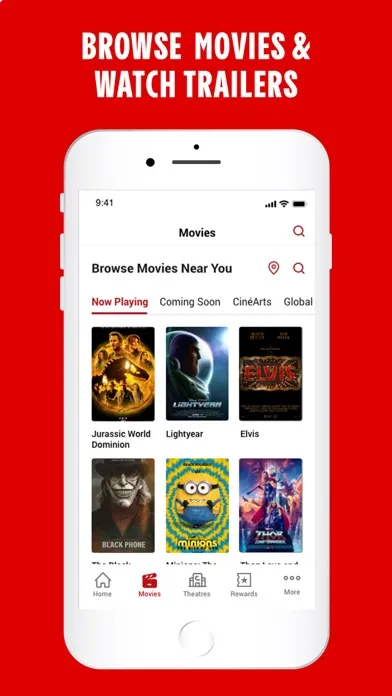 Cinemark Theatres Screenshots