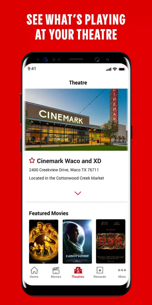 Cinemark Theatres Screenshots