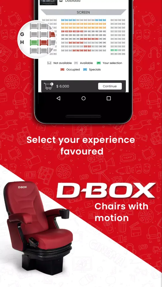 Cinemark Centroamérica স্ক্রিনশট
