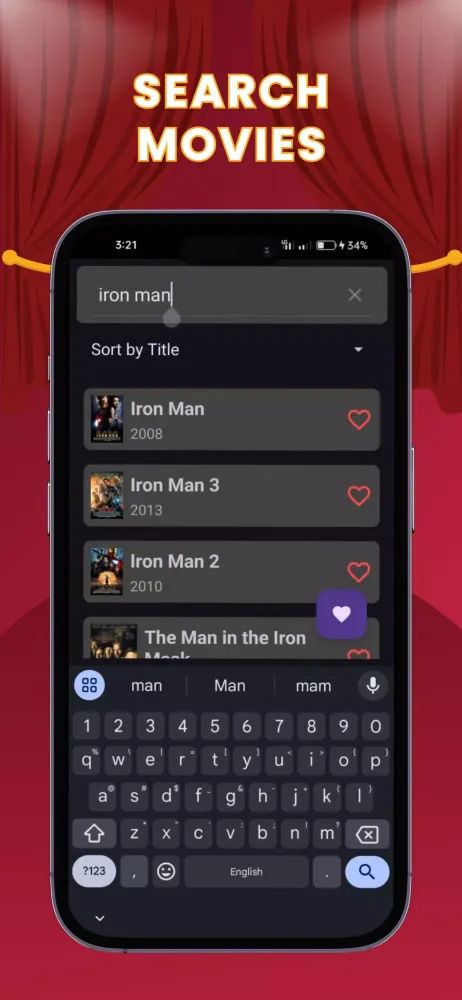MovieVault Screenshots