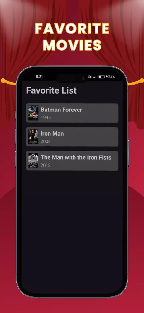 MovieVault Screenshots