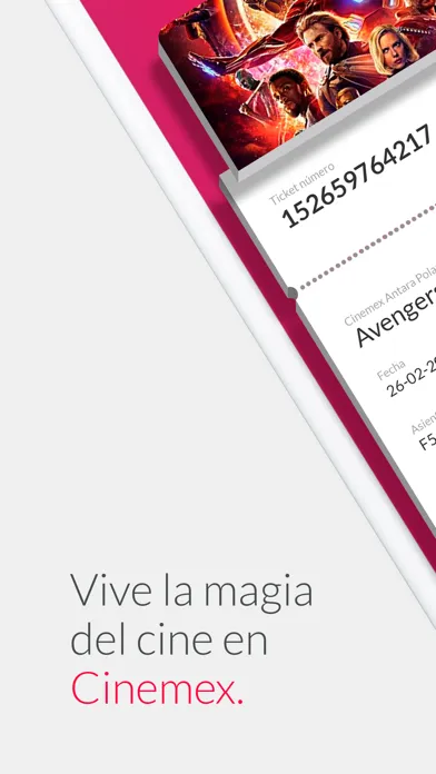 Cinemex سکرین شاٹس
