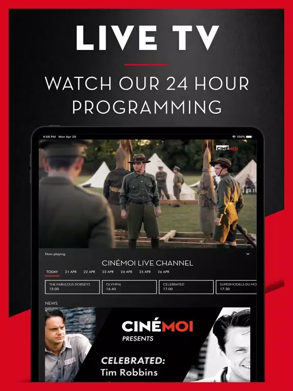 Cinemoi Stream & Watch Films iPad  Ekran Görüntüleri