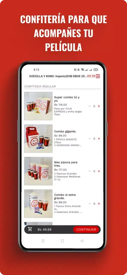 Cinemark Bolivia Screenshots