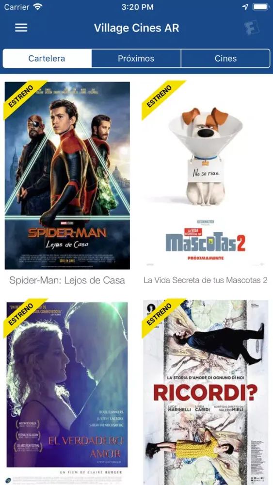Village Cines AR Screenshots