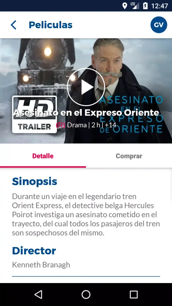 Cineplanet Perú應用截圖