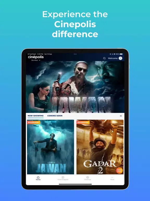 Cinépolis India iPad  Ekran Görüntüleri
