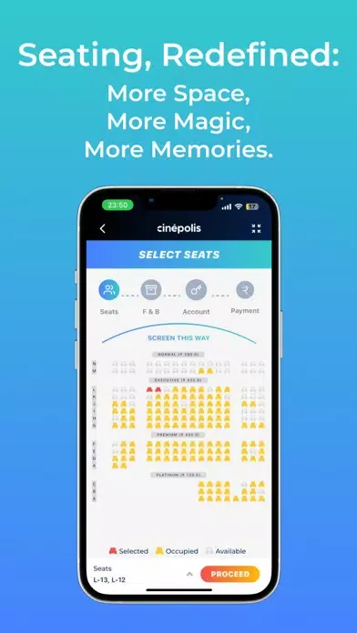 Cinépolis India Ekran Görüntüleri
