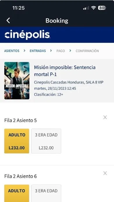 Cinepolis Honduras Screenshots