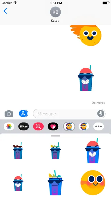 Zrzuty ekranu Sticker Pack Cinépolis