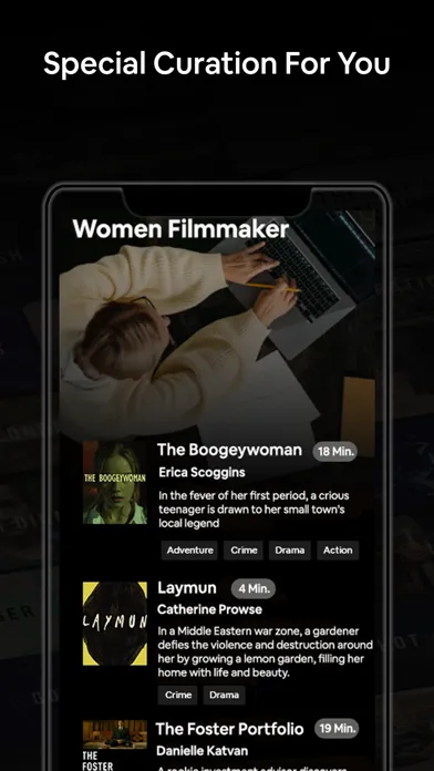 Capturas de pantalla de Cineshort: Watch Short Films