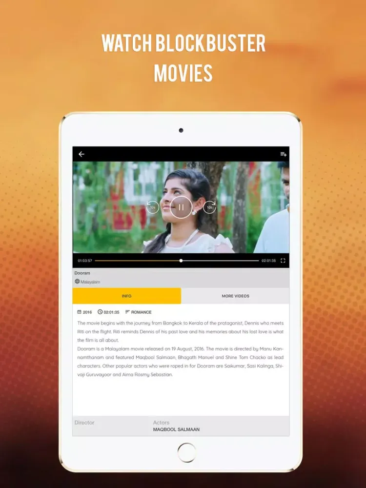 Cinehome iPad  سکرین شاٹس