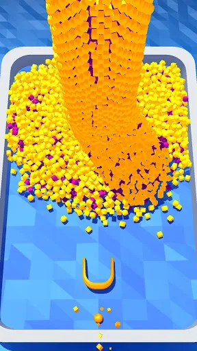 Collect Cubes - ASMR Puzzle Screenshots