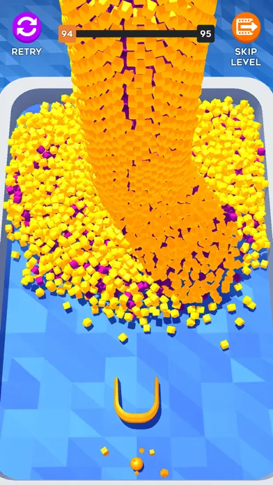 Collect Cubes - ASMR Puzzle 스크린샷
