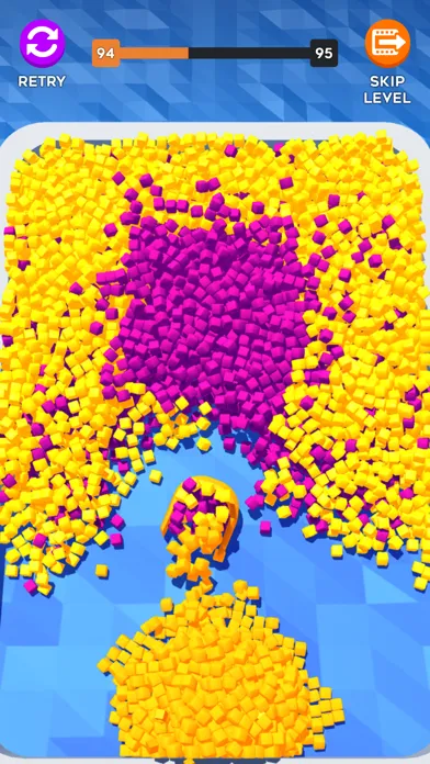 Collect Cubes - ASMR Puzzle 스크린샷