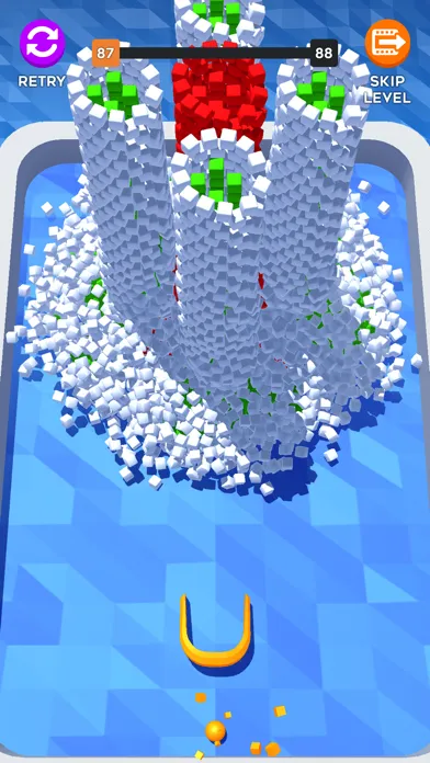 Collect Cubes - ASMR Puzzle 스크린샷