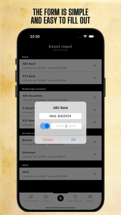 تصاویر One Money+ - Asset management