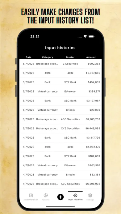 تصاویر One Money+ - Asset management