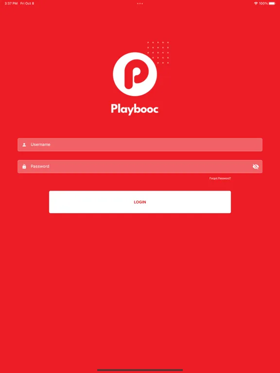 Captures d'écran de Playbooc iPad 