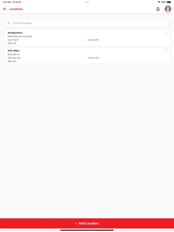 Captures d'écran de Playbooc iPad 