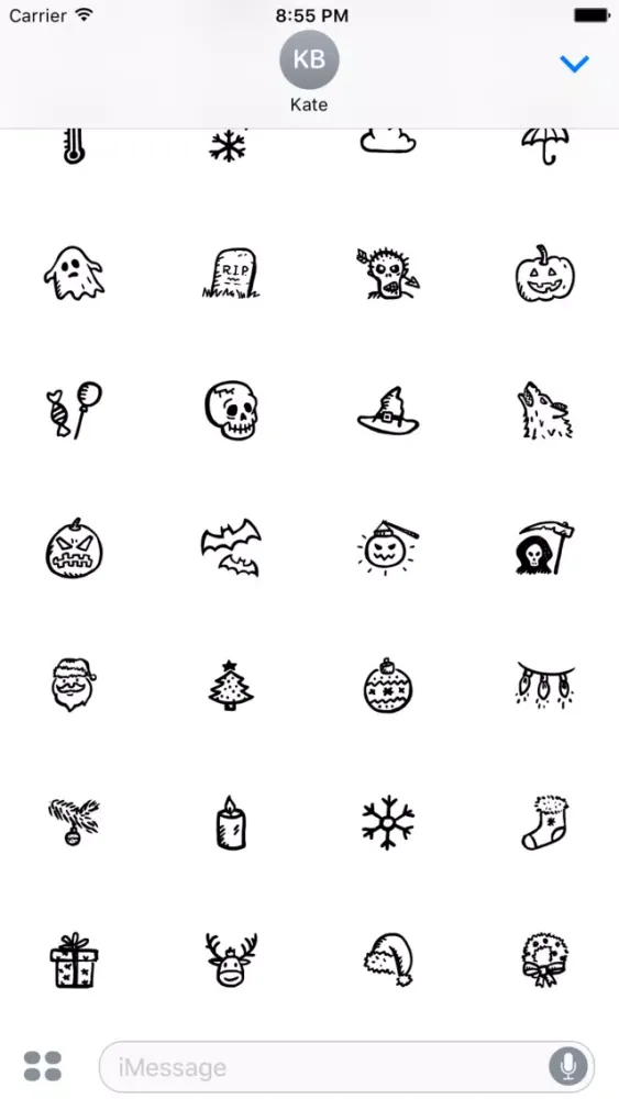 Hand Drawn Stickers应用截图
