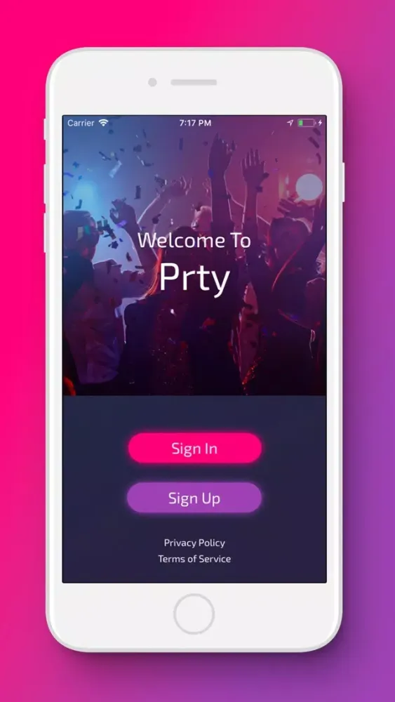 ภาพหน้าจอของ Prty!