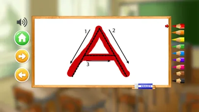 Tangkapan layar ABC tracing alphabet learning