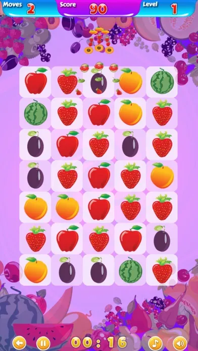 Captures d'écran de Fruit match puzzle games