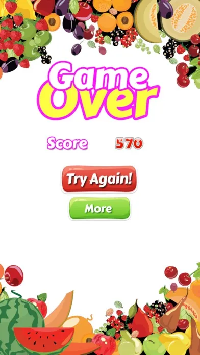 Captures d'écran de Fruit match puzzle games