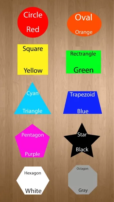 Captures d'écran de Smart shapes and colors