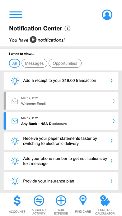 CIP Benefit Mobile App Screenshots