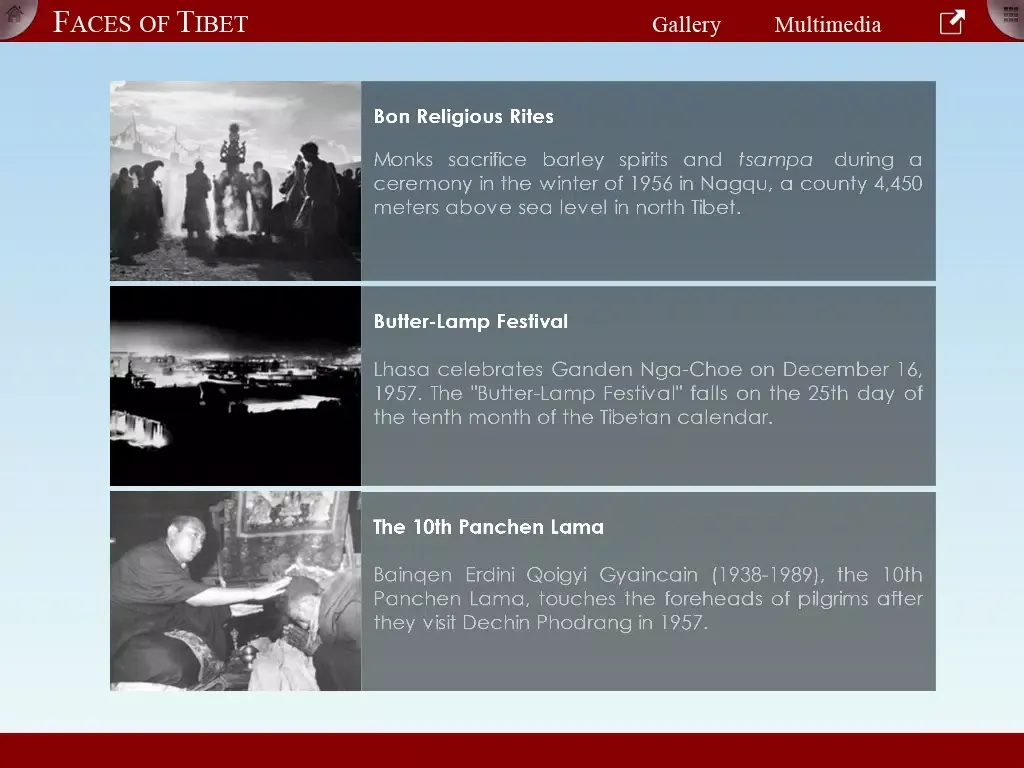 Tangkapan layar FACES OF TIBET HD iPad 