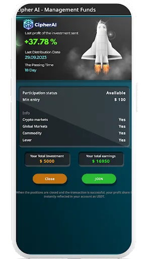 Cipher AI - Crypto Investing Screenshots