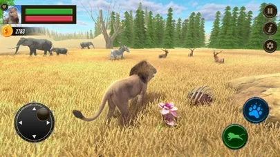 Safari Lion Simulator Game 3D Screenshots