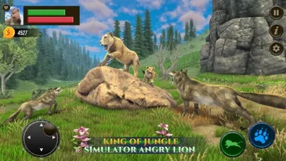 Safari Lion Simulator Game 3D Screenshots