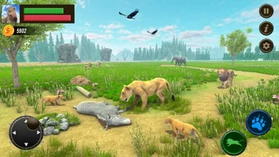 Safari Lion Simulator Game 3D Screenshots