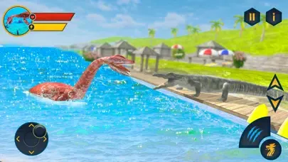 Sea Monster Game-City Dinosaur स्क्रीनशॉट