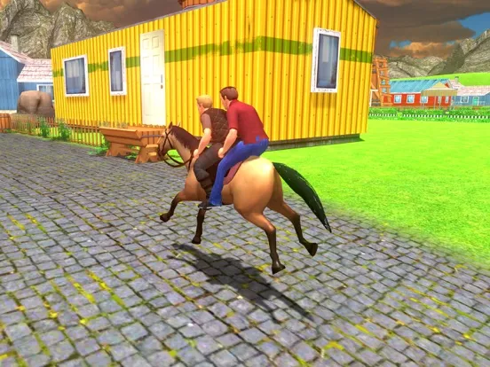 Offroad Horse Taxi Carriage iPad  স্ক্রিনশট